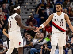 Blazers concluem viagem contra Mavericks em dificuldades